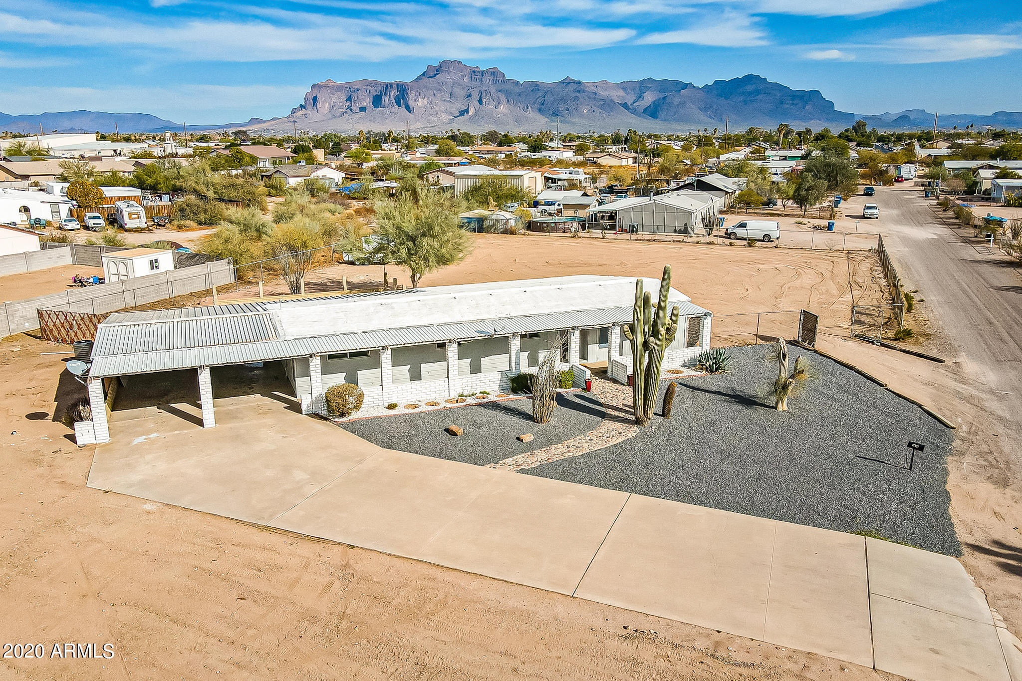1835 South Idaho Road Apache Junction, AZ 85119 - Photo 4 of 46 Idaho - Aerial-2