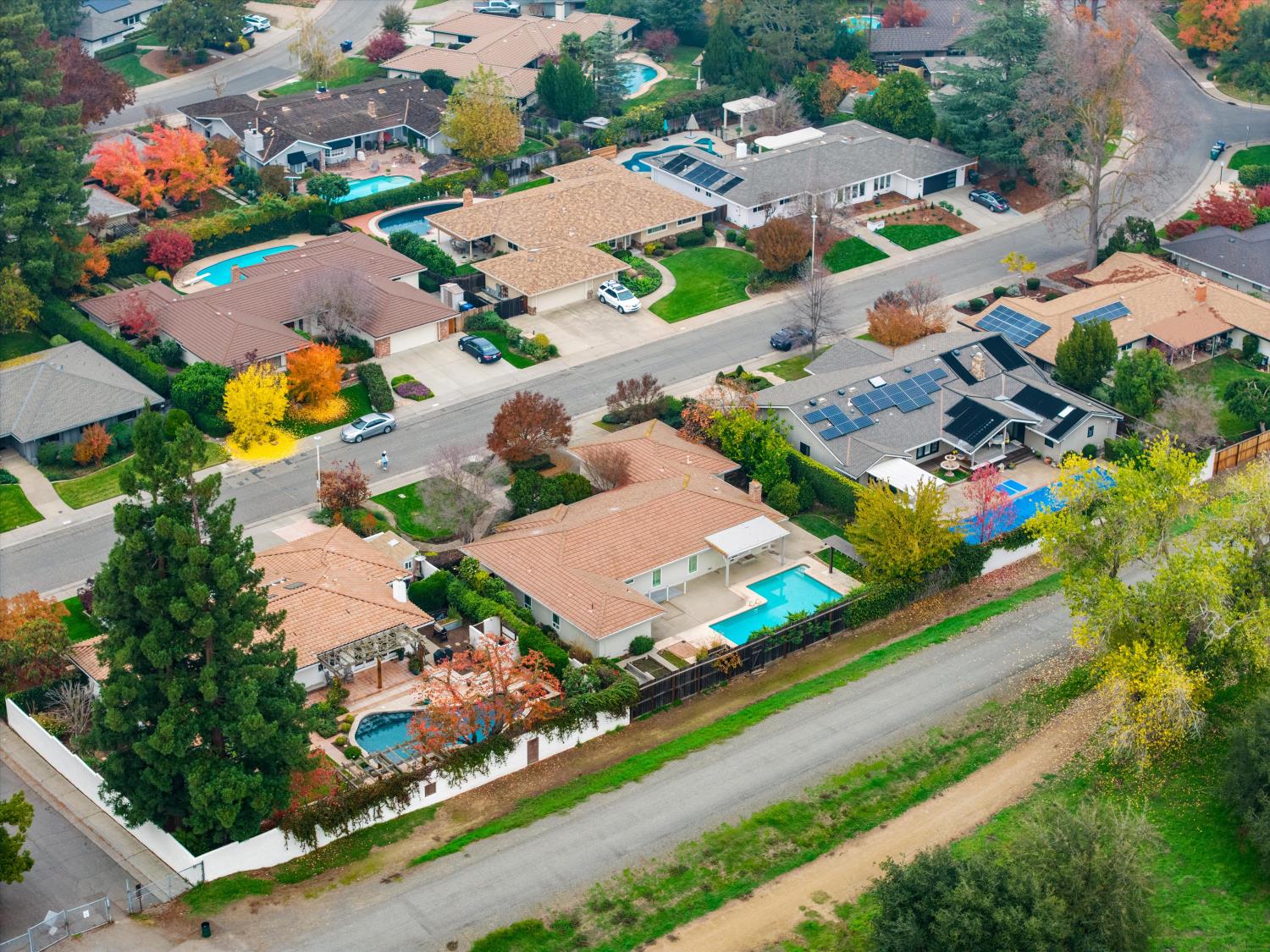 4808 Sherlock Way Carmichael, CA 95608 - Photo 41 of 45 an aerial view of a city