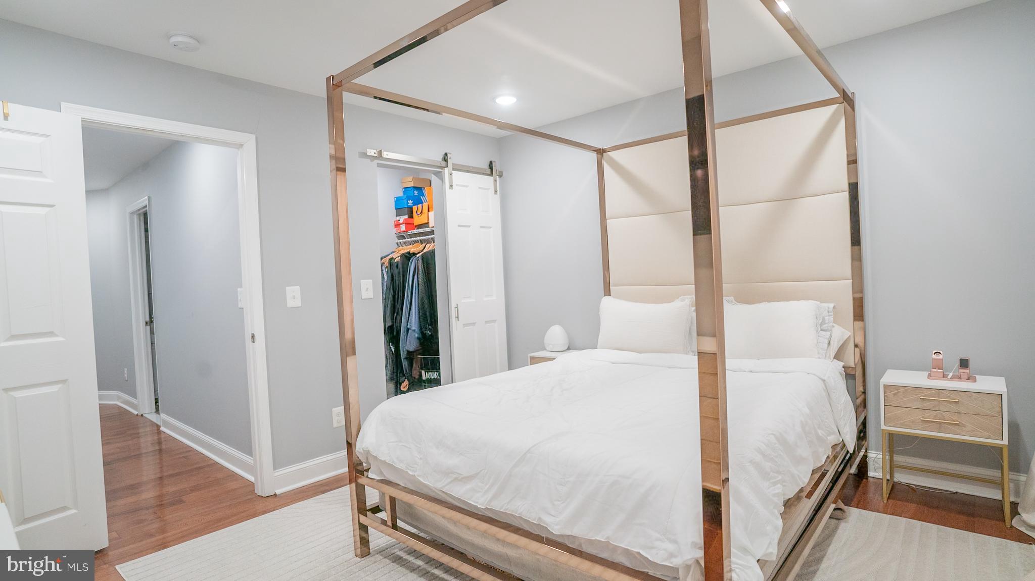 2438 West Seybert Street Philadelphia, PA 19121 - Photo 9 of 21 a large white bed in a white room