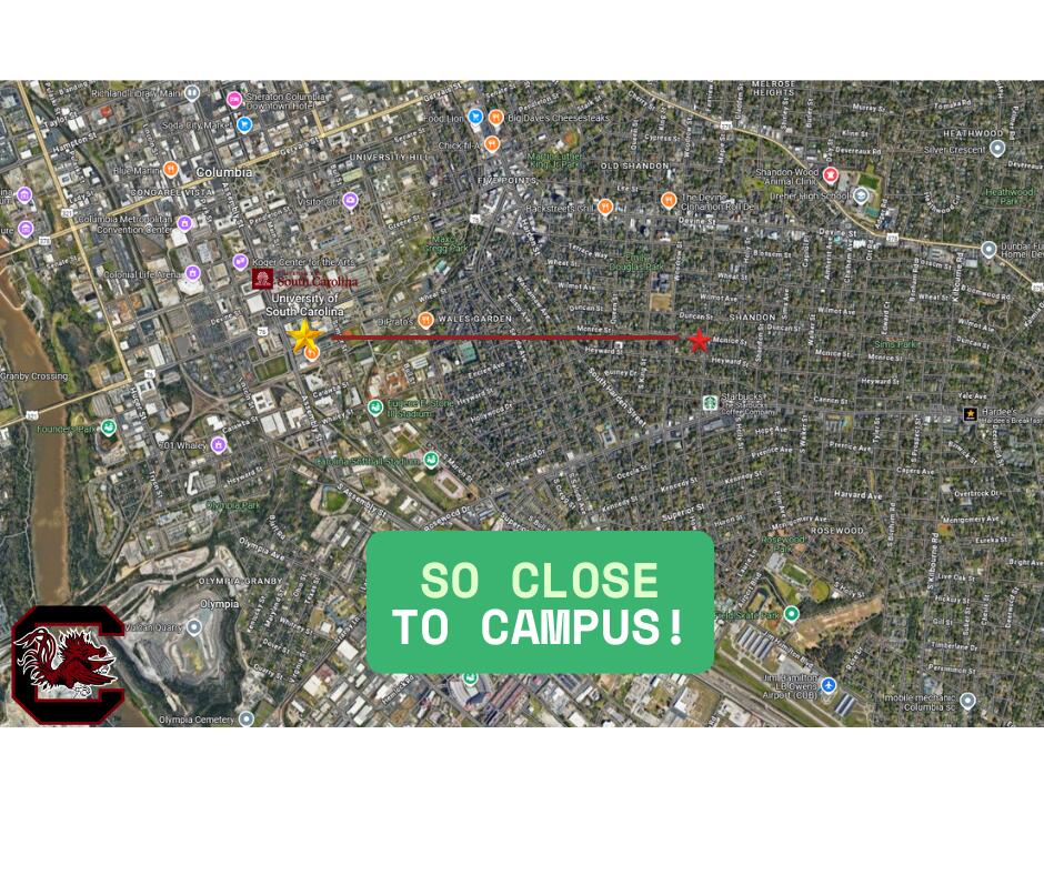 516 Wando Street Columbia, SC 29205 - Photo 14 of 17 So close to campus!