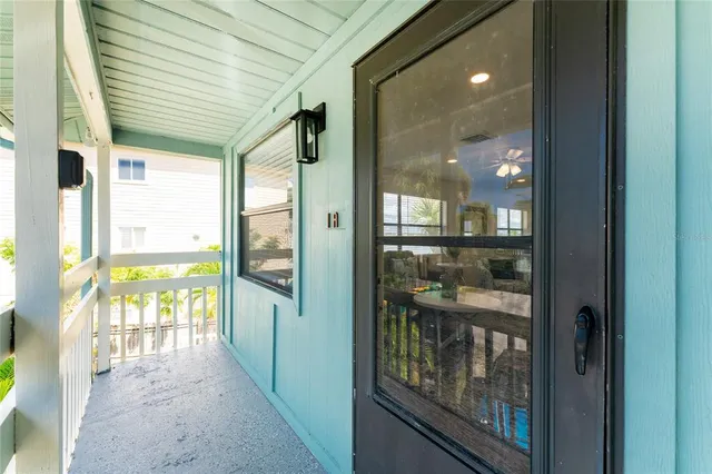 a view of a city from a balcony