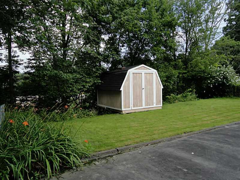 456 Tivoli Road Plum, PA 15239 - Photo 19 of 21 Yard/Garden. The back yard has a level area and a shed for outdoor storage.