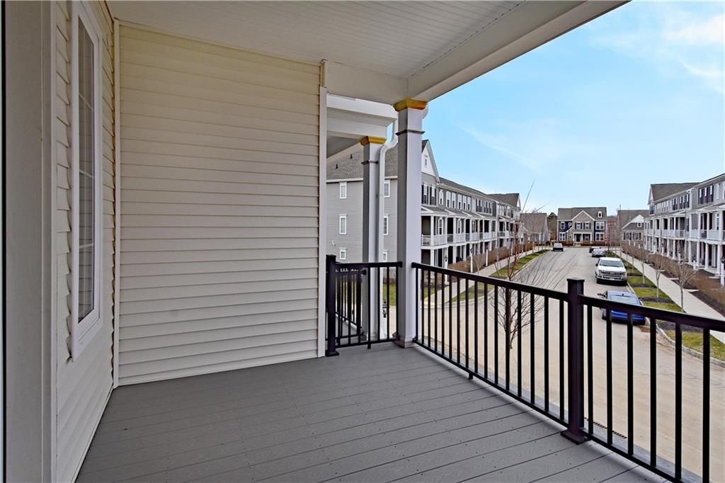 122 Gress Road Cranberry Township, PA 16066 - Photo 12 of 33 a view of a balcony with wooden floor
