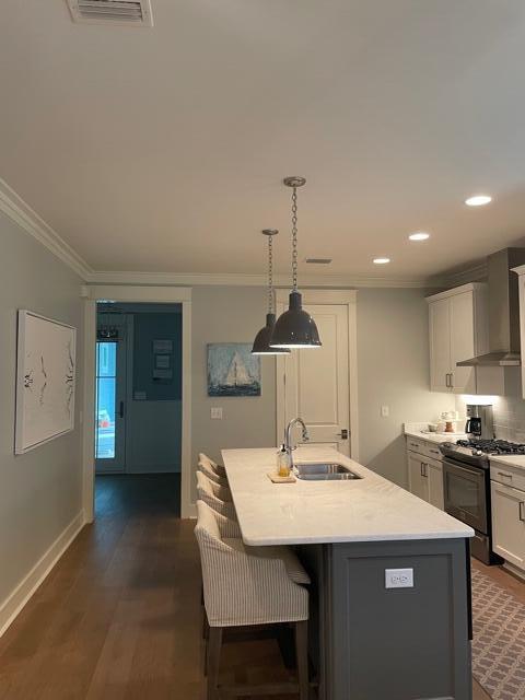 103 Jack Knife Drive Watersound, FL 32461 - Photo 17 of 24 a kitchen with a sink cabinets and wooden floor