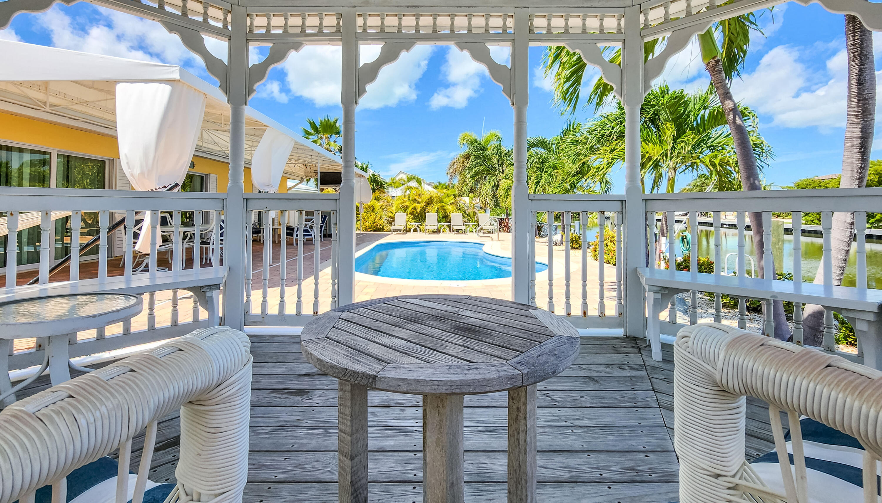 89 Sombrero Beach Road Marathon, FL 33050 - Photo 30 of 55 Canal home with a pool gazebo docks ocea