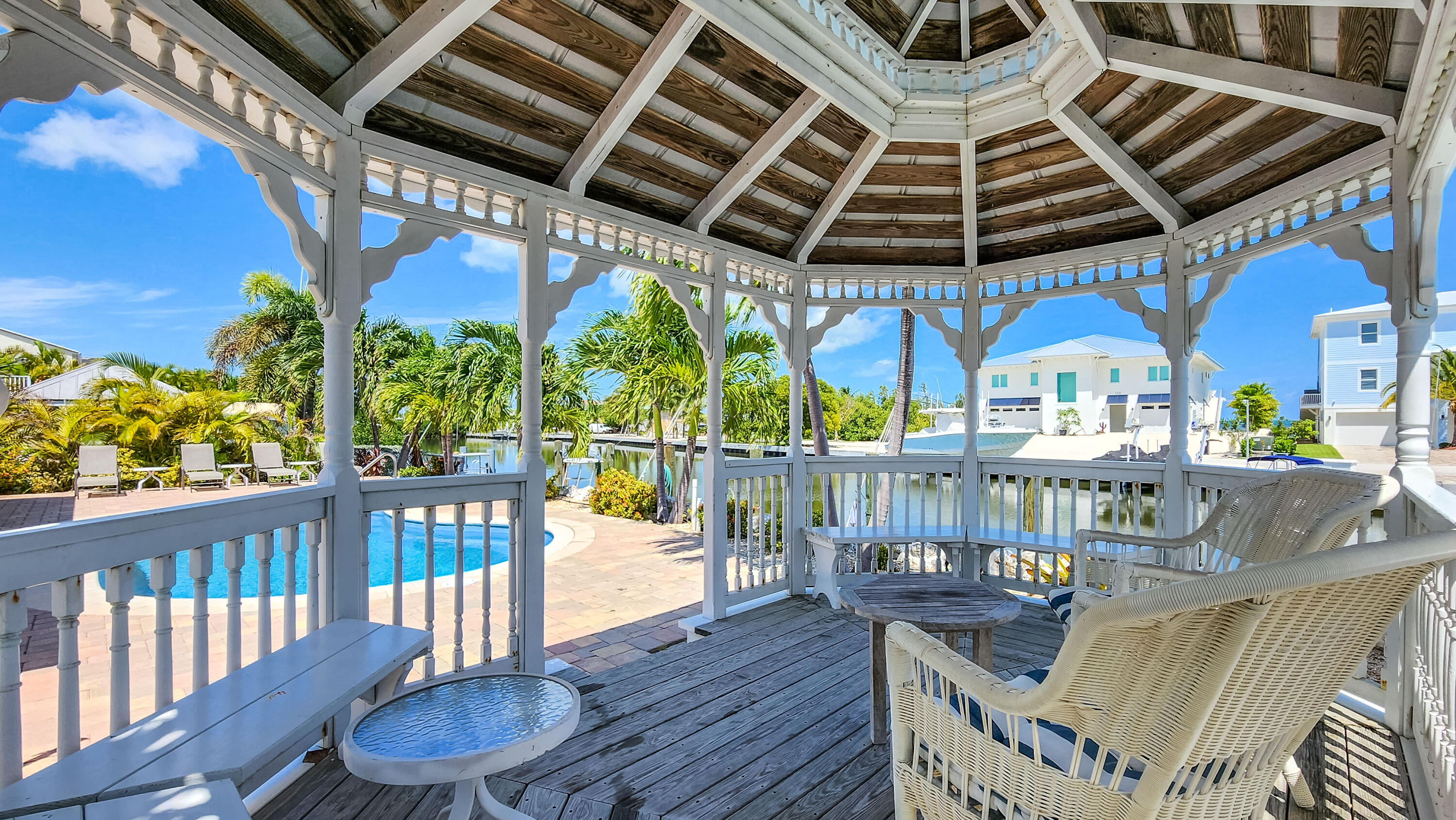 89 Sombrero Beach Road Marathon, FL 33050 - Photo 32 of 55 Canal home with a pool gazebo docks ocea