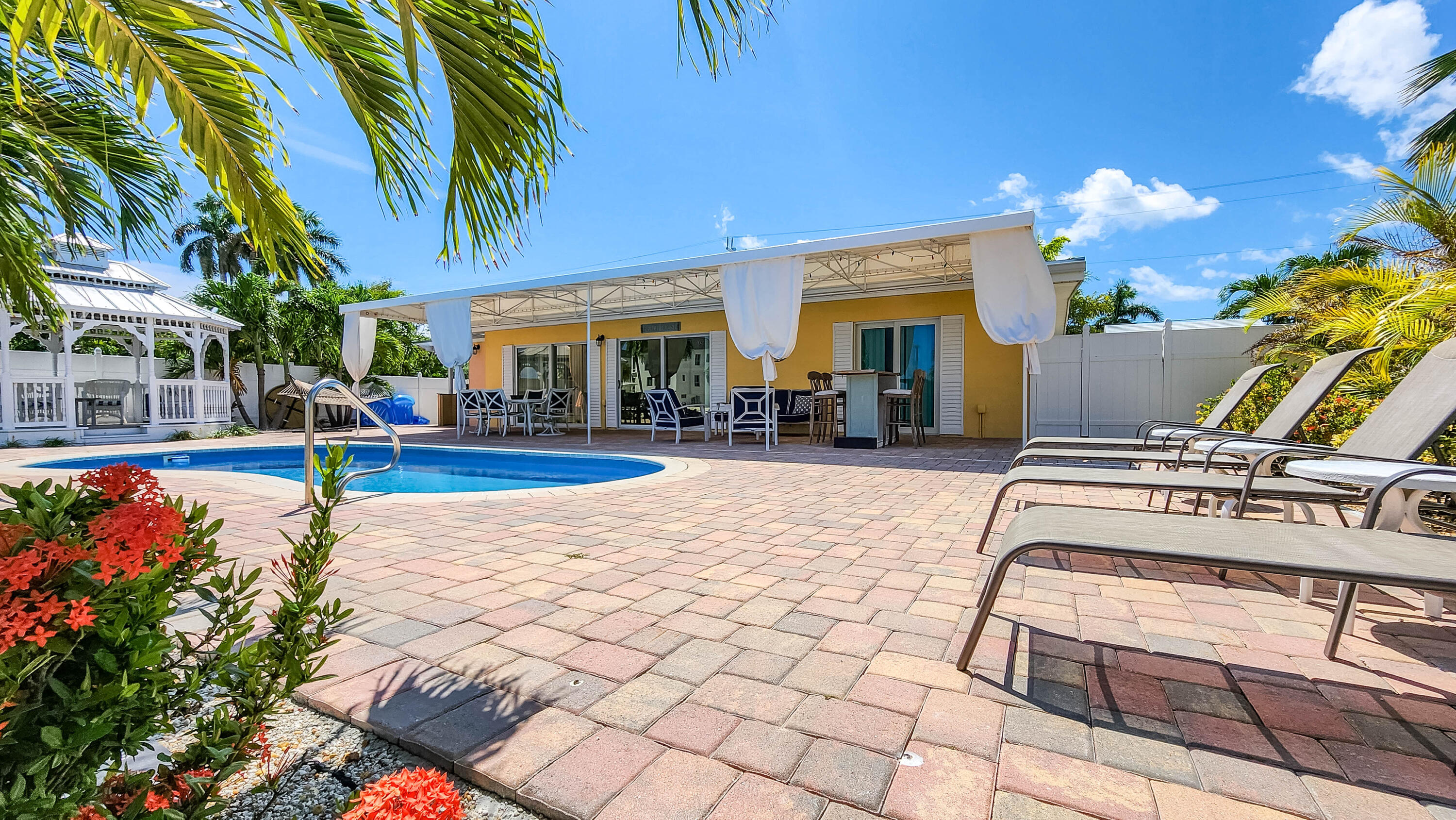 89 Sombrero Beach Road Marathon, FL 33050 - Photo 44 of 55 Canal home with a pool gazebo docks ocea