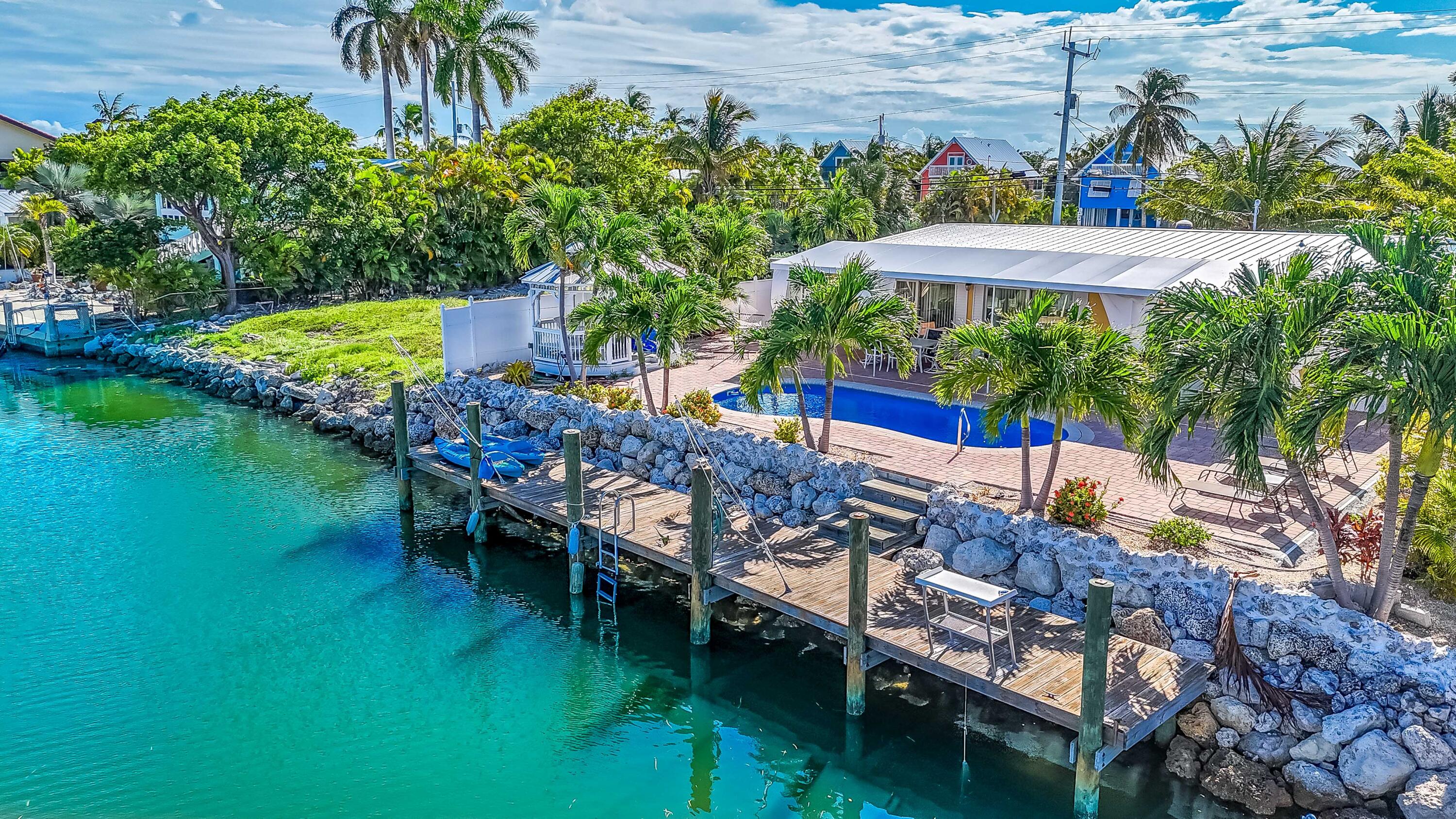 89 Sombrero Beach Road Marathon, FL 33050 - Photo 54 of 55 Canal home with a pool and ocean access