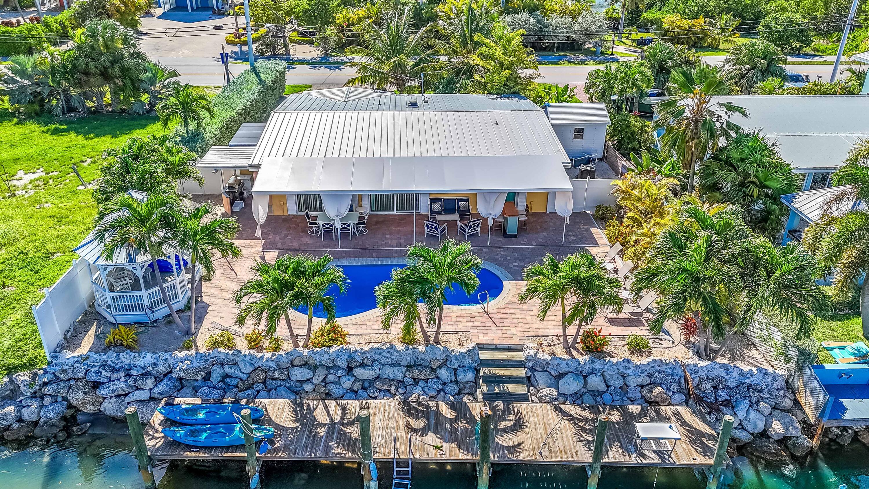 89 Sombrero Beach Road Marathon, FL 33050 - Photo 55 of 55 Canal home with a pool and ocean access