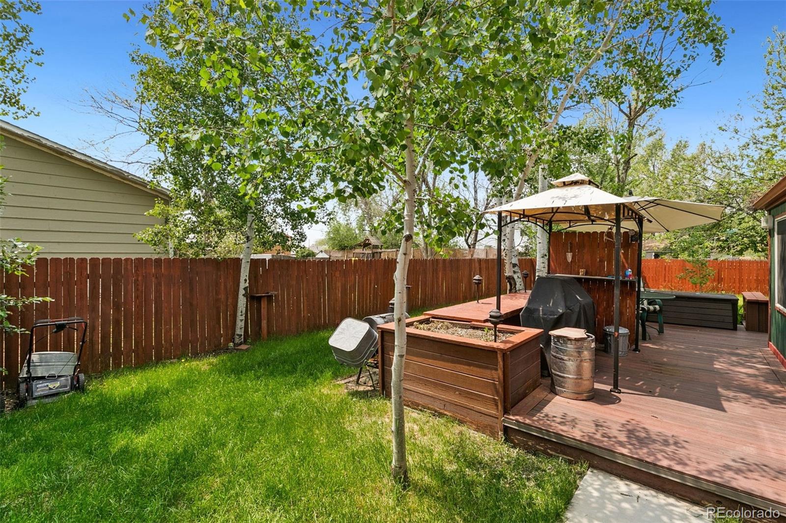 13 Maple Drive Frederick, CO 80530 - Photo 29 of 32 a view of a backyard with wooden fence