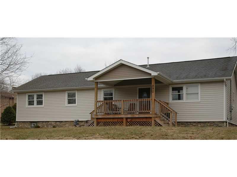 290 Lagonda Road Washington, PA 15301 - Photo 1 of 10 Exterior Front. New everything: siding, new roof, new windows, new front porch.