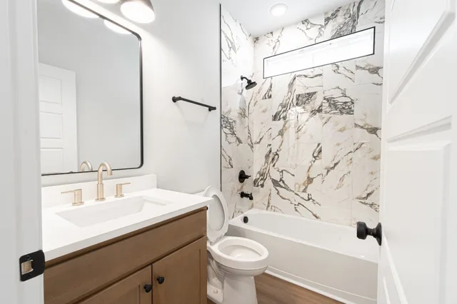 wooden floor in an empty room
