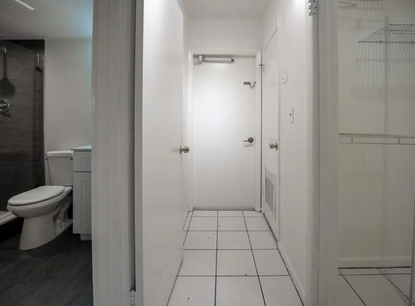 an aerial view of a house with a lake view