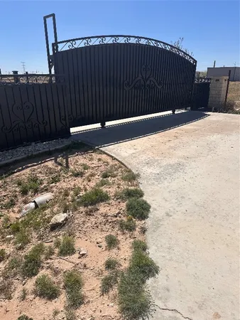 a backyard of a house