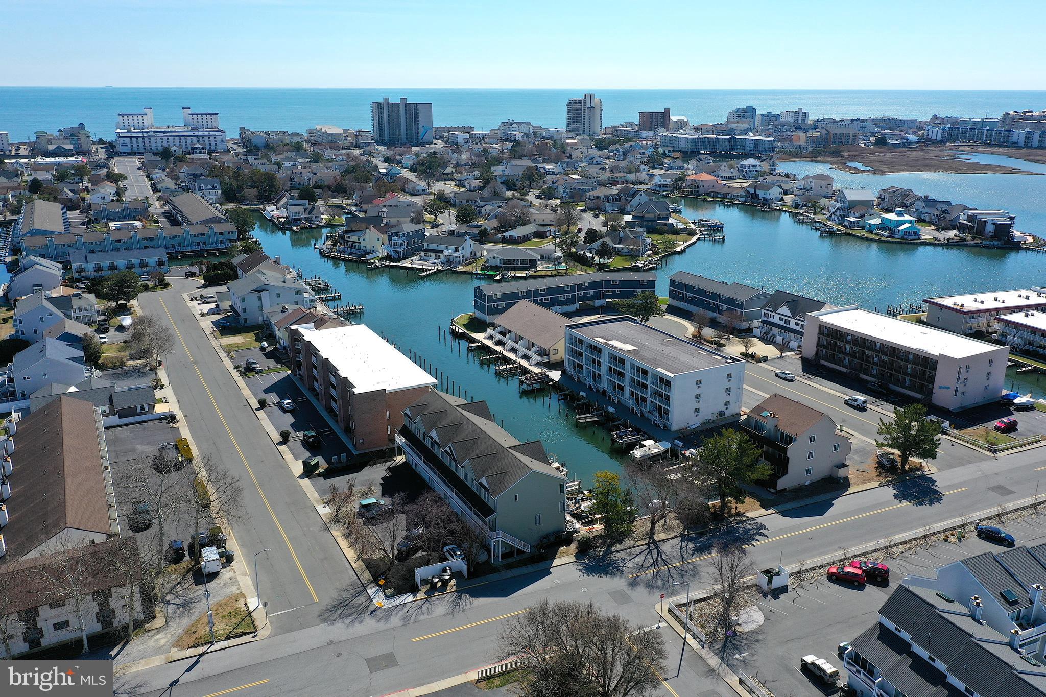 617 Salt Spray Road, Unit D Ocean City, MD 21842 - Photo 62 of 69 an aerial view of a city