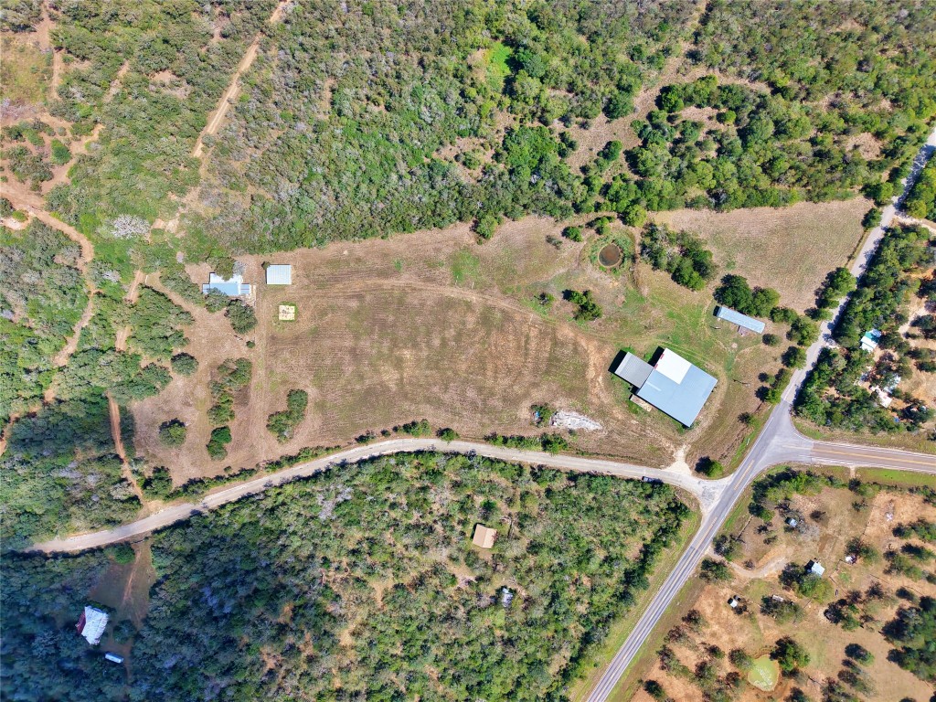 2035 Jeddo Road Rosanky, TX 78953 - Photo 4 of 15 an aerial view of a yard