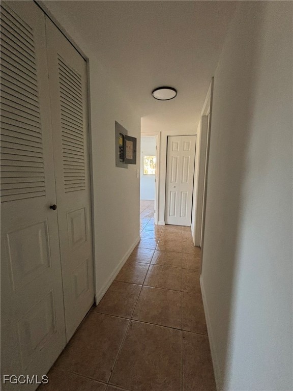 5713 Foxlake Drive, Unit 1 North Fort Myers, FL 33917 - Photo 5 of 10 a view of a hallway