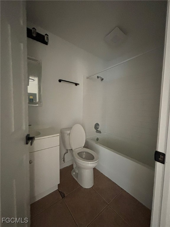 5713 Foxlake Drive, Unit 1 North Fort Myers, FL 33917 - Photo 10 of 10 a bathroom with a toilet and a sink