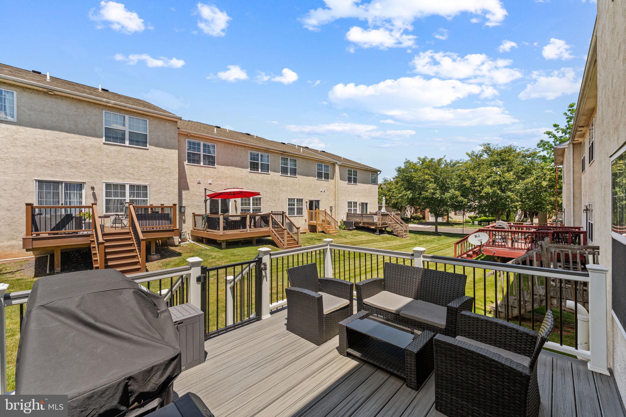 101 Riverside Drive Red Hill, PA 18076 - Photo 33 of 35 Back View with Deck
