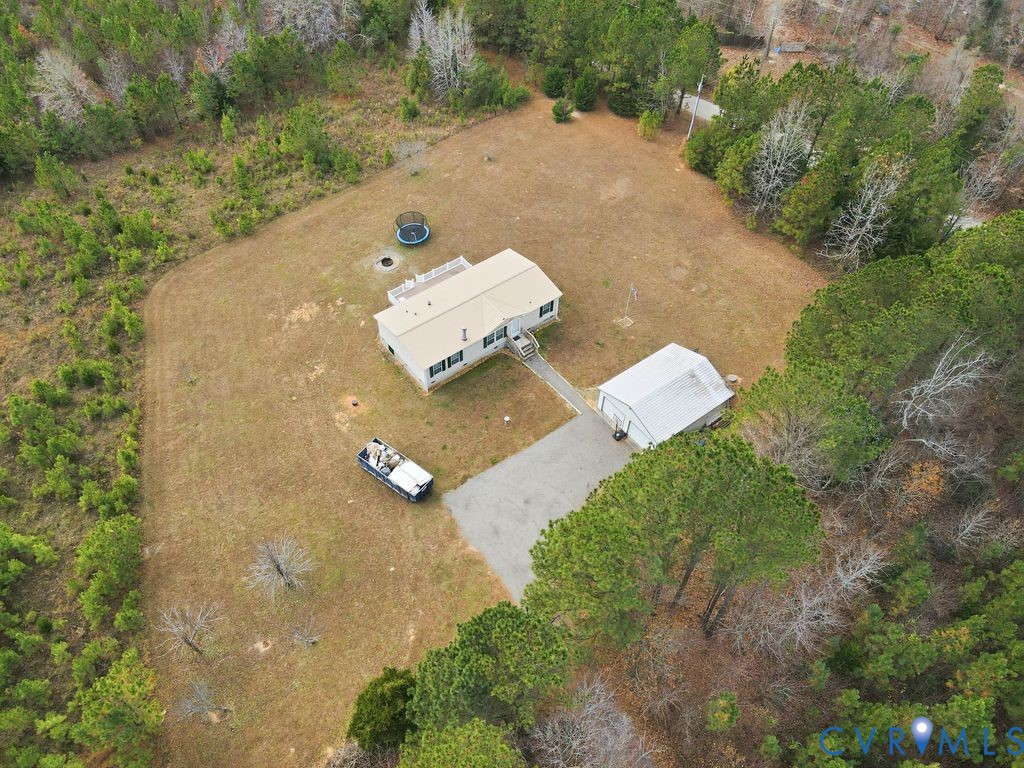 25825 Ridge Lane McKenney, VA 23872 - Photo 39 of 48 an aerial view of residential house with outdoor space