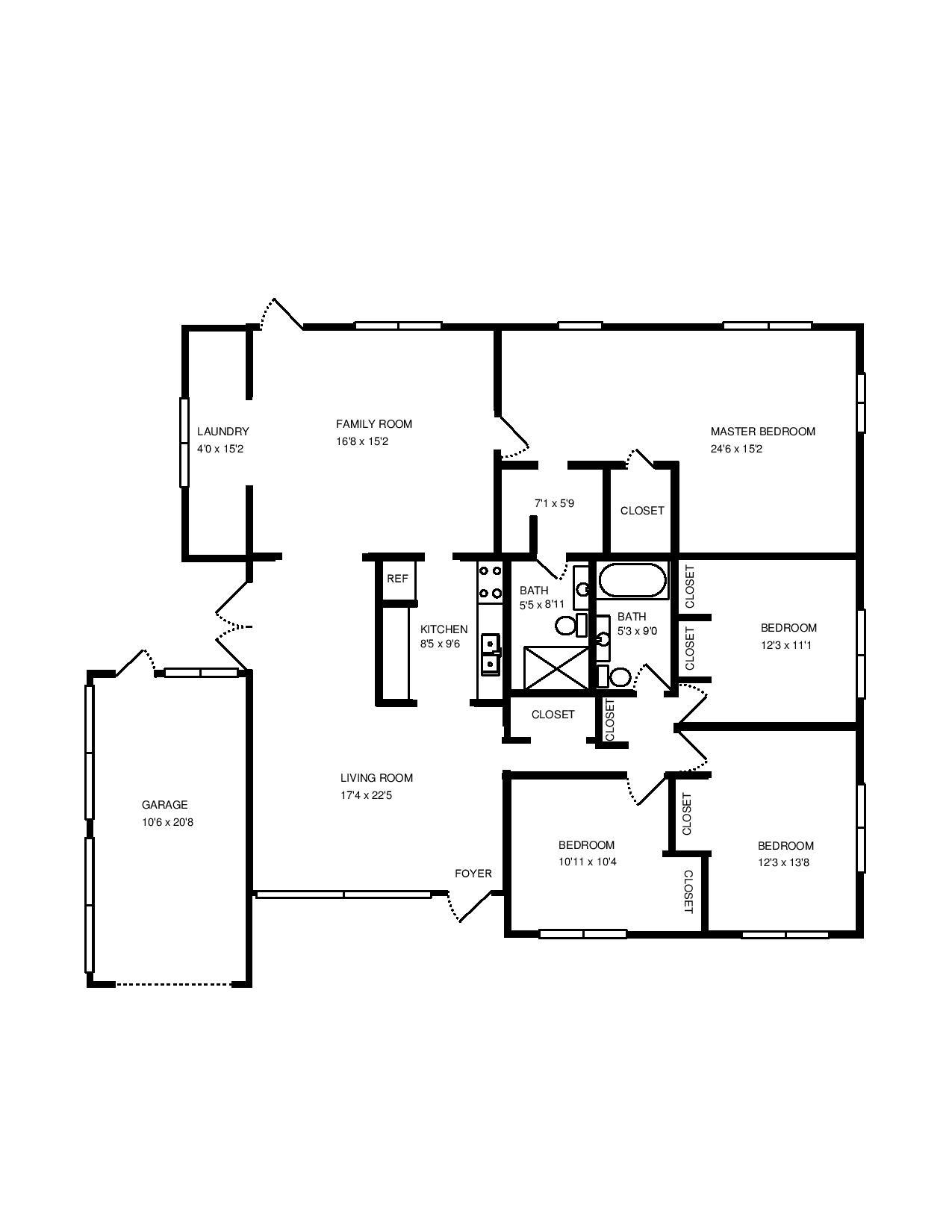 231 Gregory Road West Palm Beach, FL 33405 - Photo 37 of 37 Floor plan-page-001