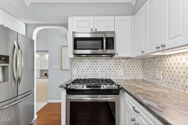 a view of a small space