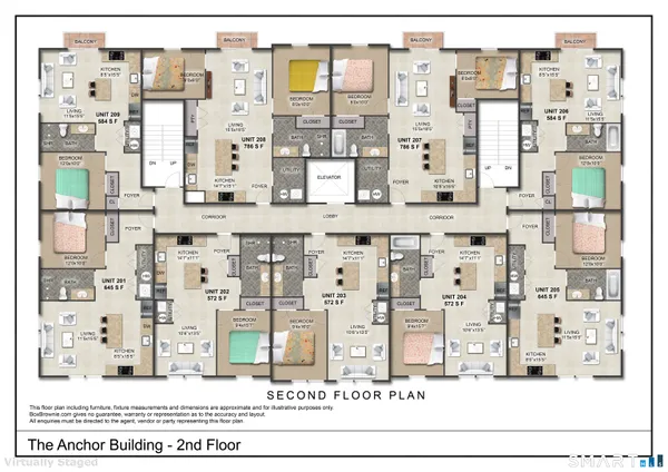 a view of a large building