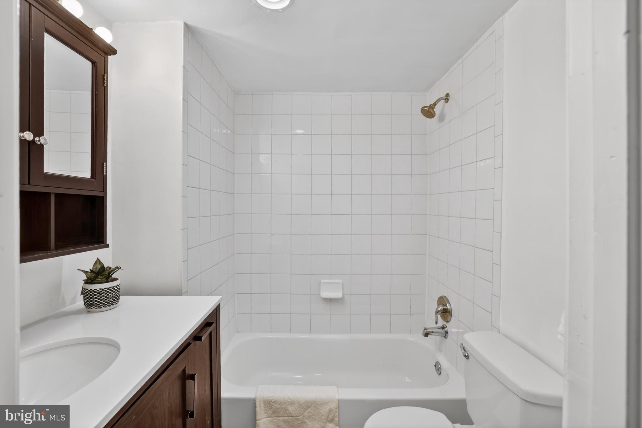 3053 P Street Southeast Washington, DC 20020 - Photo 28 of 39 Modern 3rd bathroom with sleek finishes.