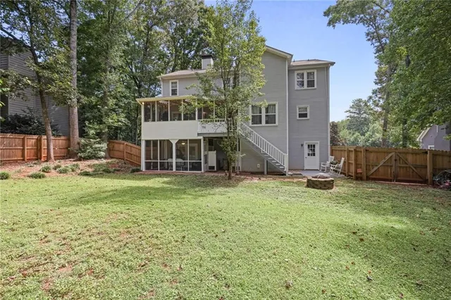 front view of house with a yard