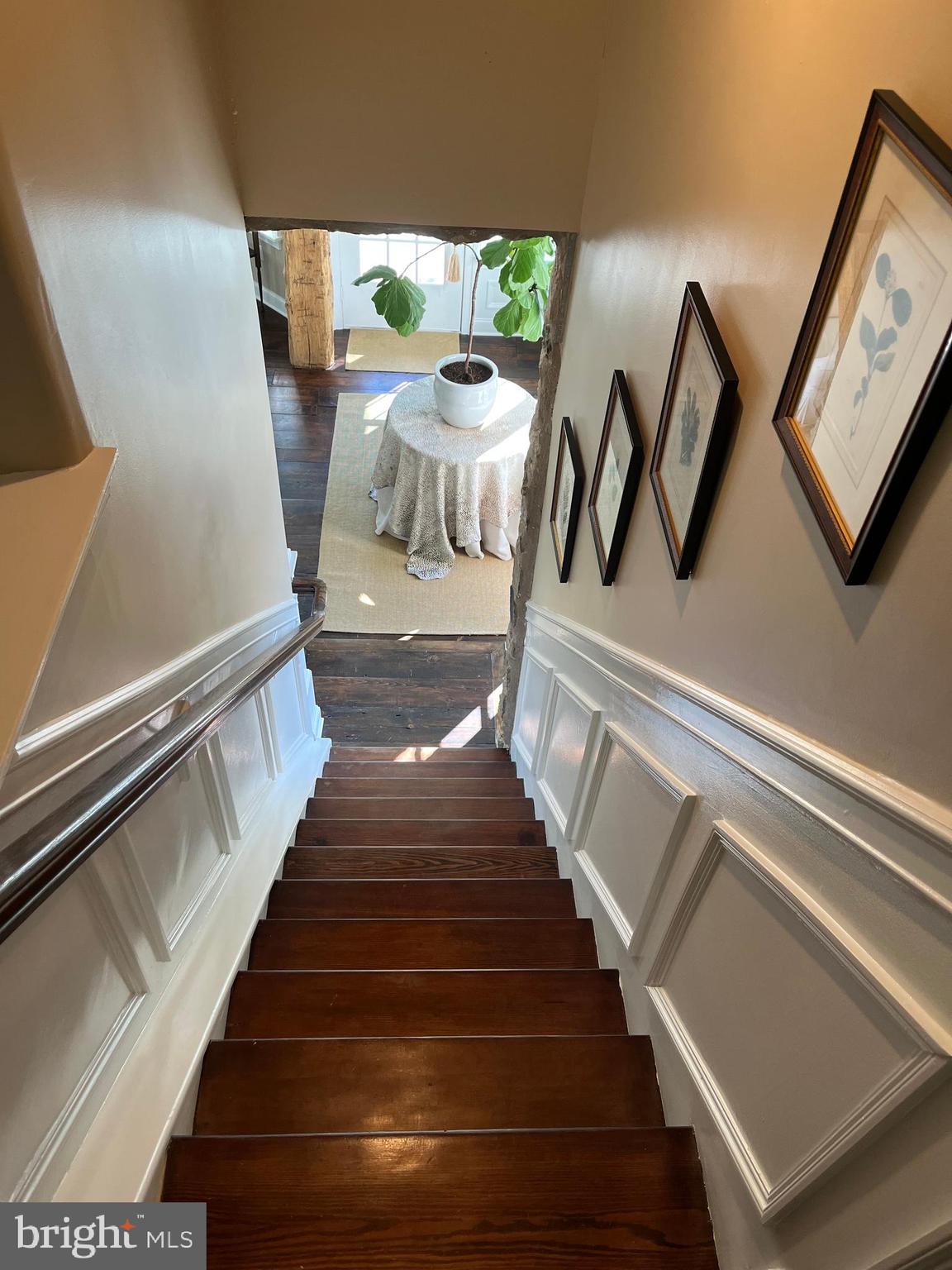 465 Clothier Springs Road Malvern, PA 19355 - Photo 38 of 76 back stairs looking to kitchen entry
