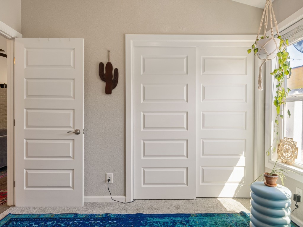 1307 East St Johns Avenue, Unit B Austin, TX 78752 - Photo 15 of 27 a view of entryway with wooden floor