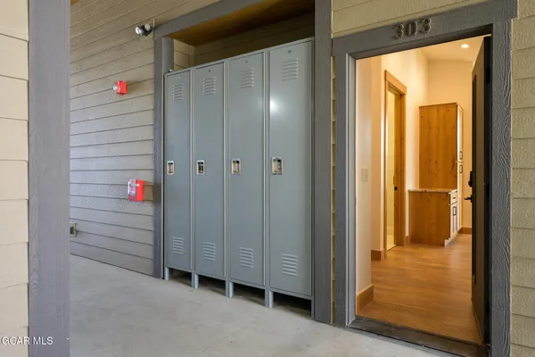 a close view of utility room