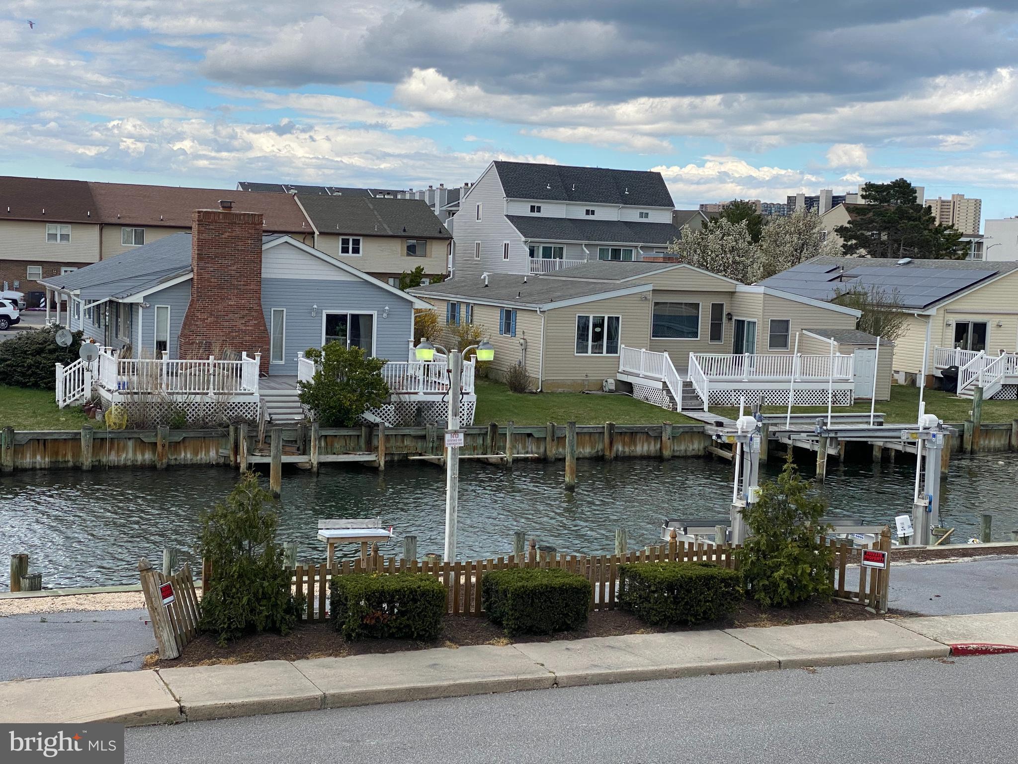 701 Rusty Anchor Road, Unit 15 Ocean City, MD 21842 - Photo 30 of 33 View of canal from home