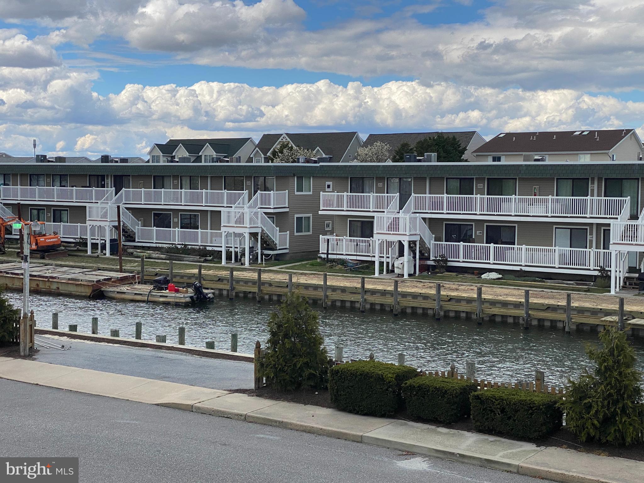 701 Rusty Anchor Road, Unit 15 Ocean City, MD 21842 - Photo 31 of 33 View of canal from home