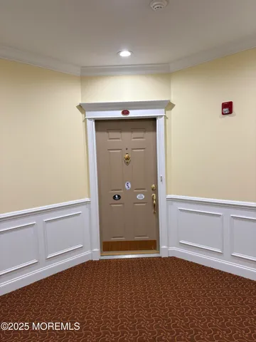 a view of an entryway