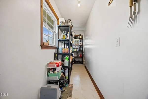 a room with cabinets and furniture