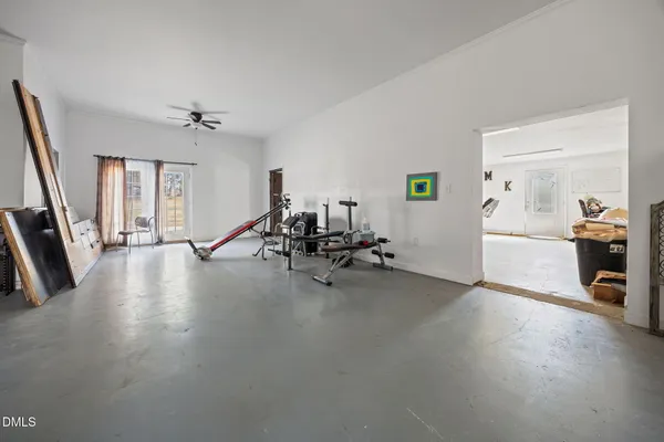 a view of a house with sitting area