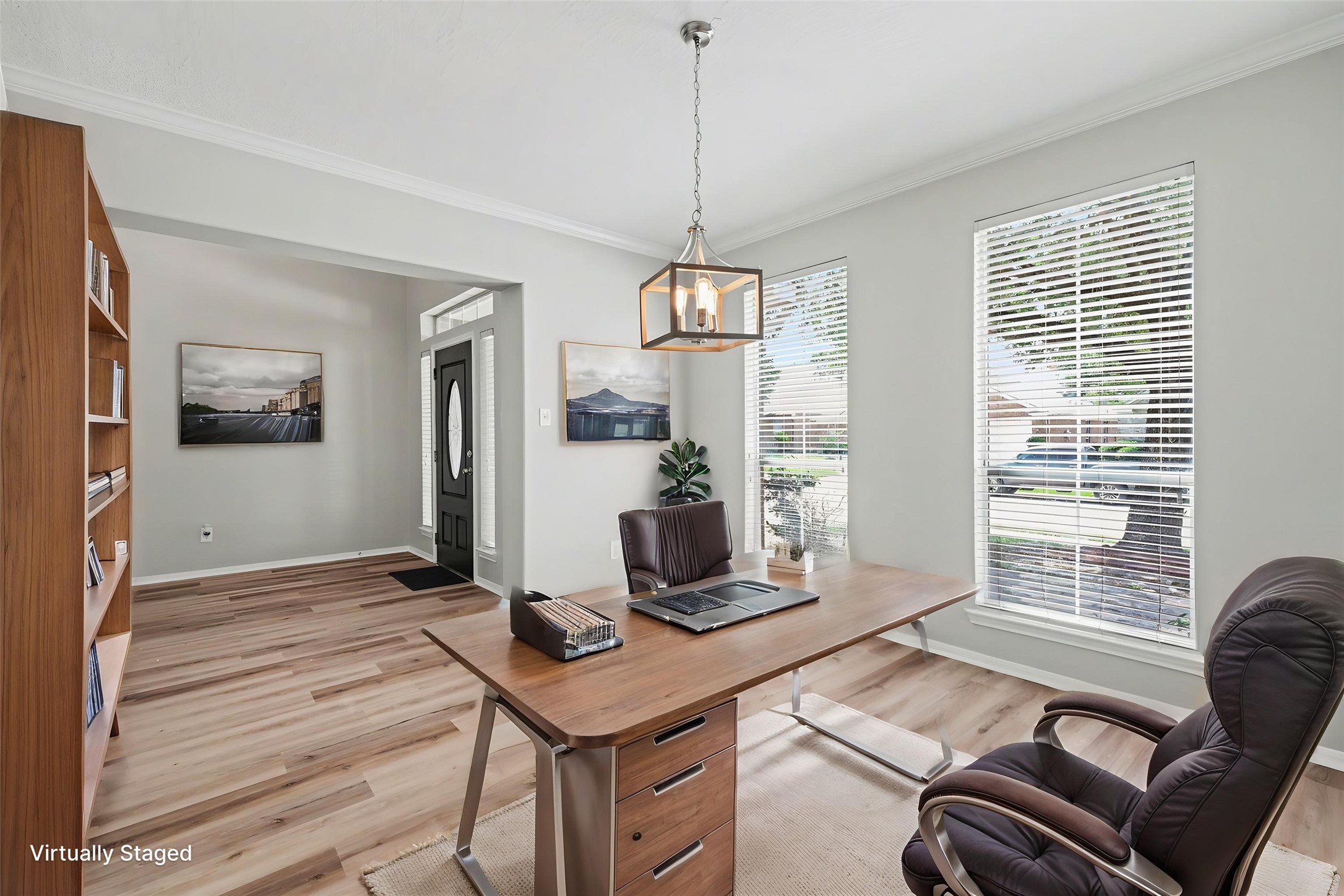 22310 Lamaster Lane Spring, TX 77373 - Photo 8 of 48 Virtual staged as a home office