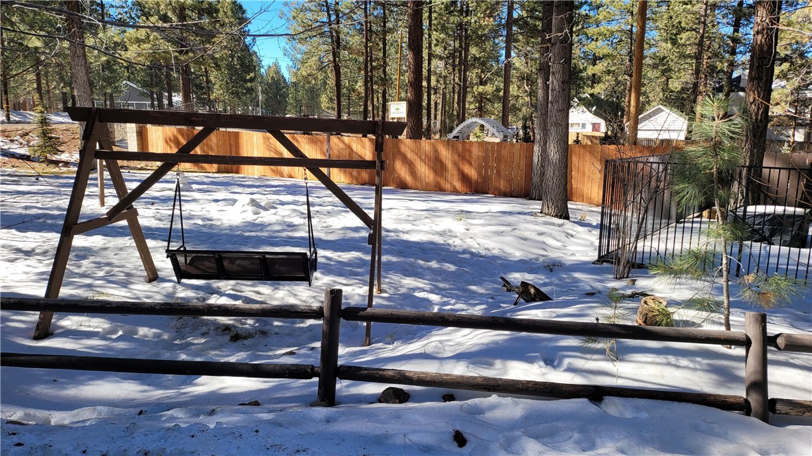 42268 Moonridge Road Big Bear Lake, CA 92315 - Photo 14 of 54 a view of outdoor space with seating