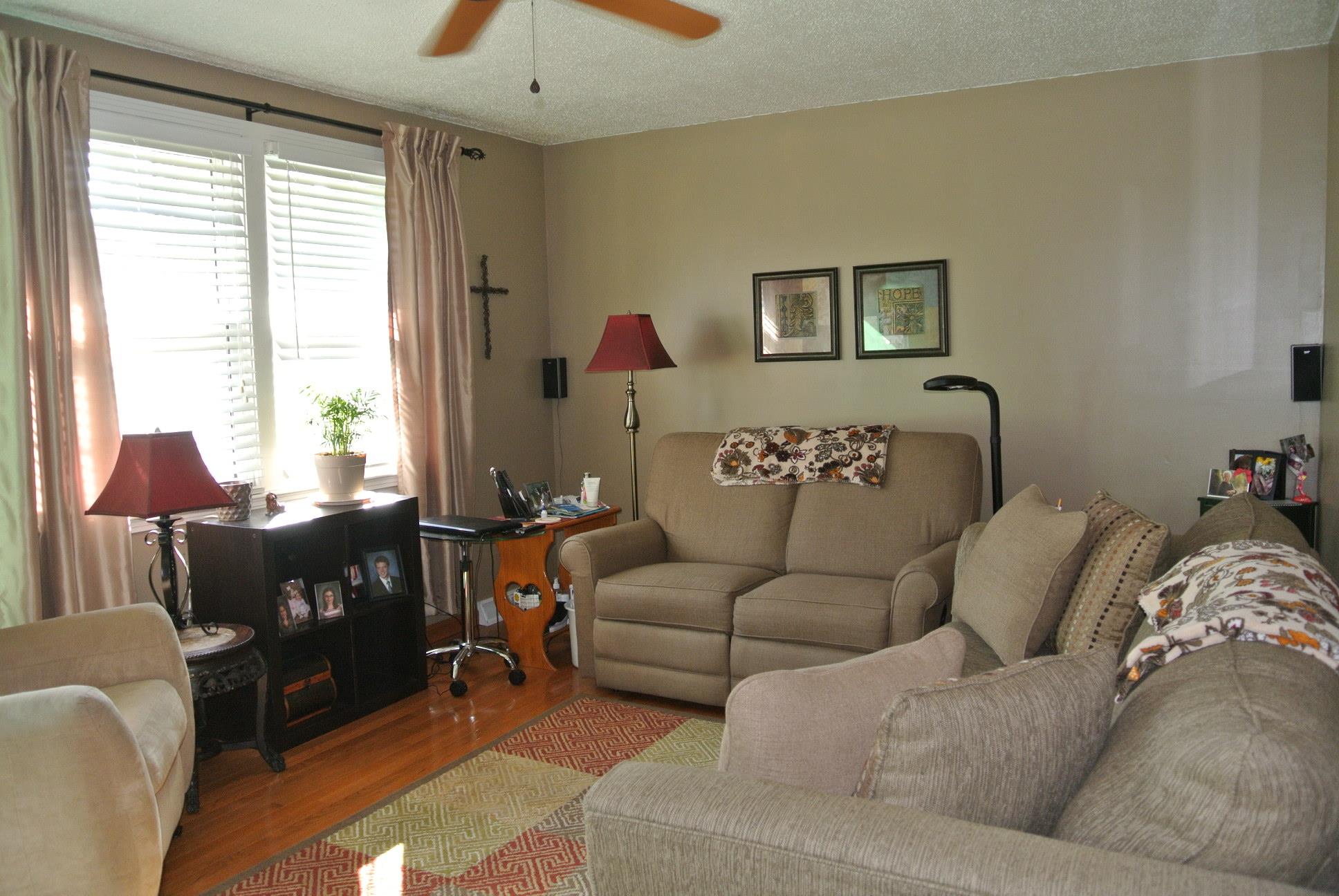 308 Dean Road Clarksville, TN 37040 - Photo 3 of 18 a living room with furniture and a window