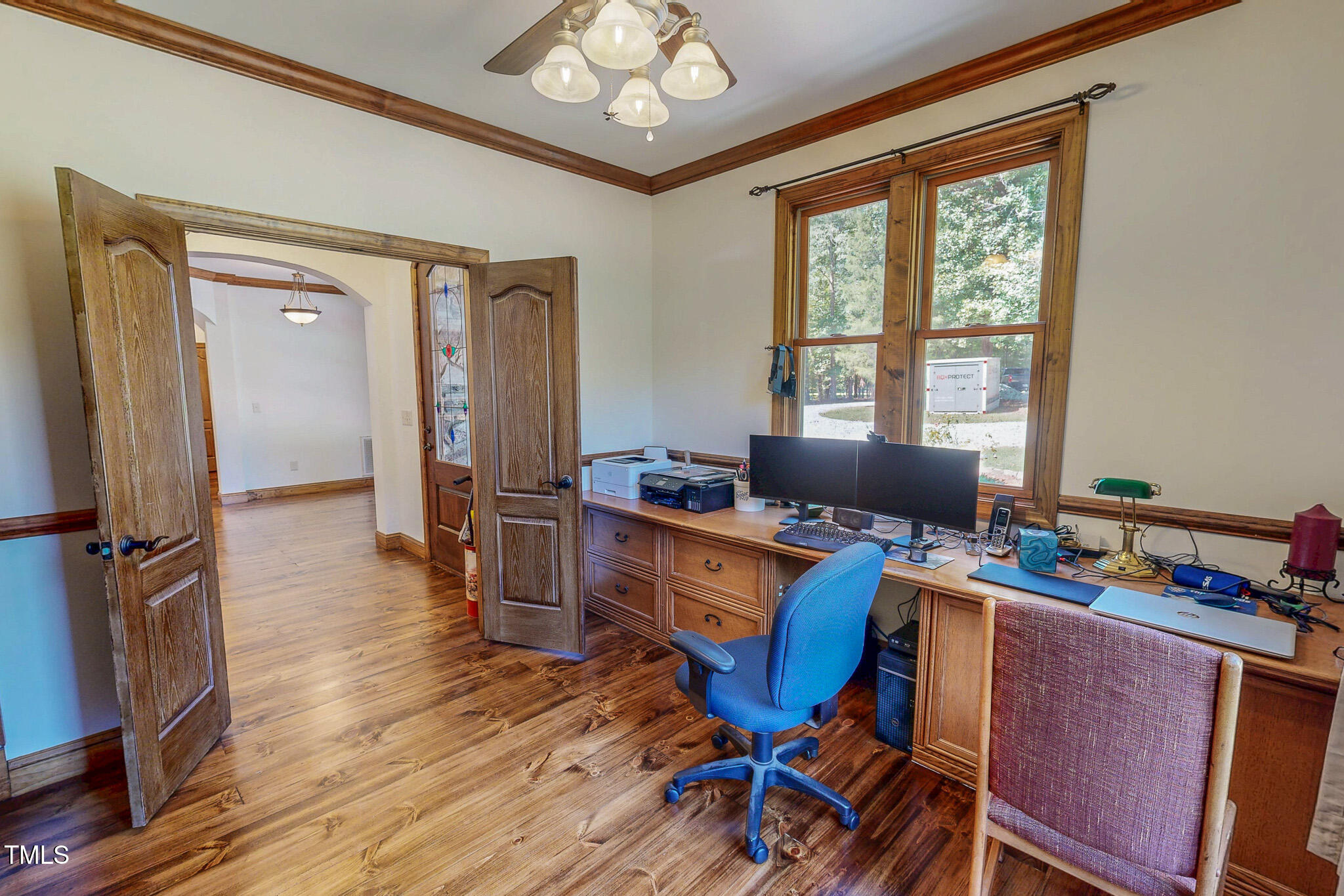 576 Duncan Road Timberlake, NC 27583 - Photo 57 of 91 a very nice looking dining room with furniture window and wooden floor