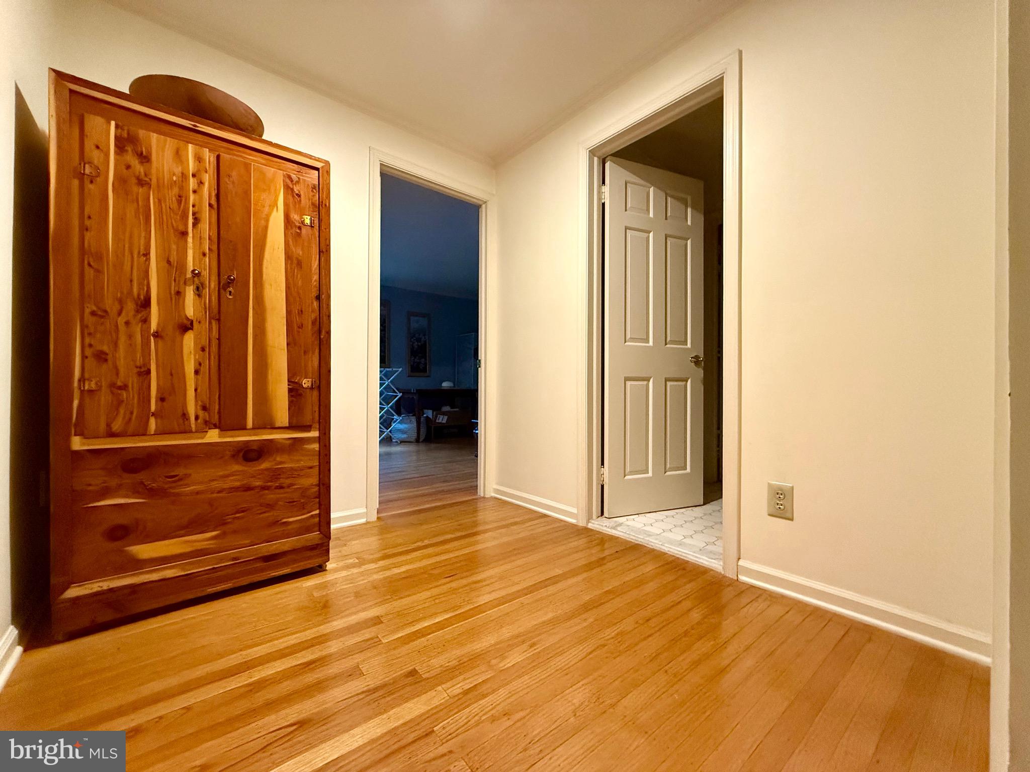 110 Partree Road Cherry Hill, NJ 08003 - Photo 13 of 33 a view of a hallway with wooden floor