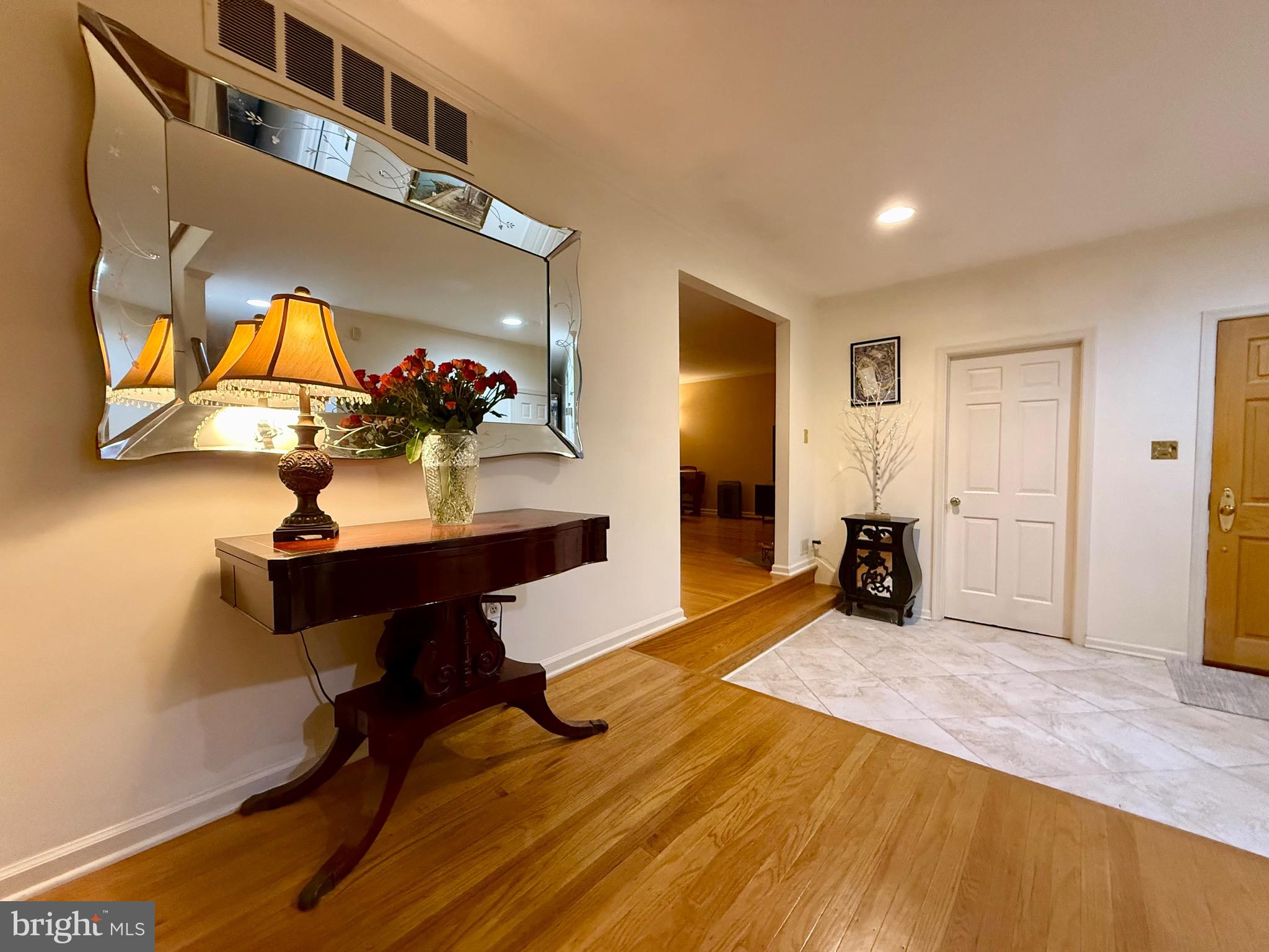 110 Partree Road Cherry Hill, NJ 08003 - Photo 3 of 33 a living room with furniture and wooden floor
