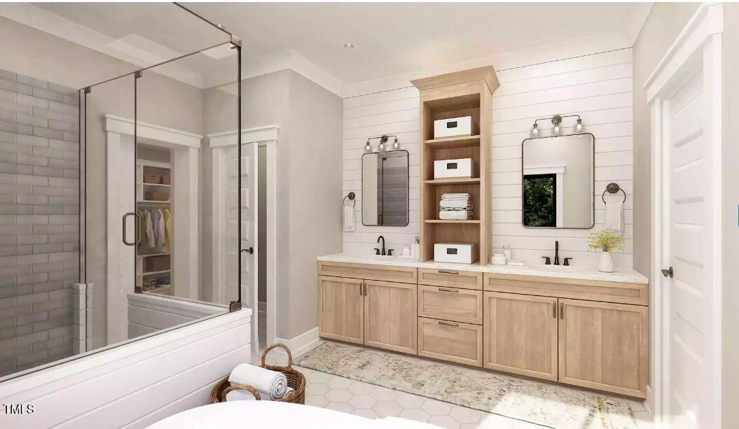 2608 Banks Road Raleigh, NC 27603 - Photo 11 of 18 Black Crk primary bath 2