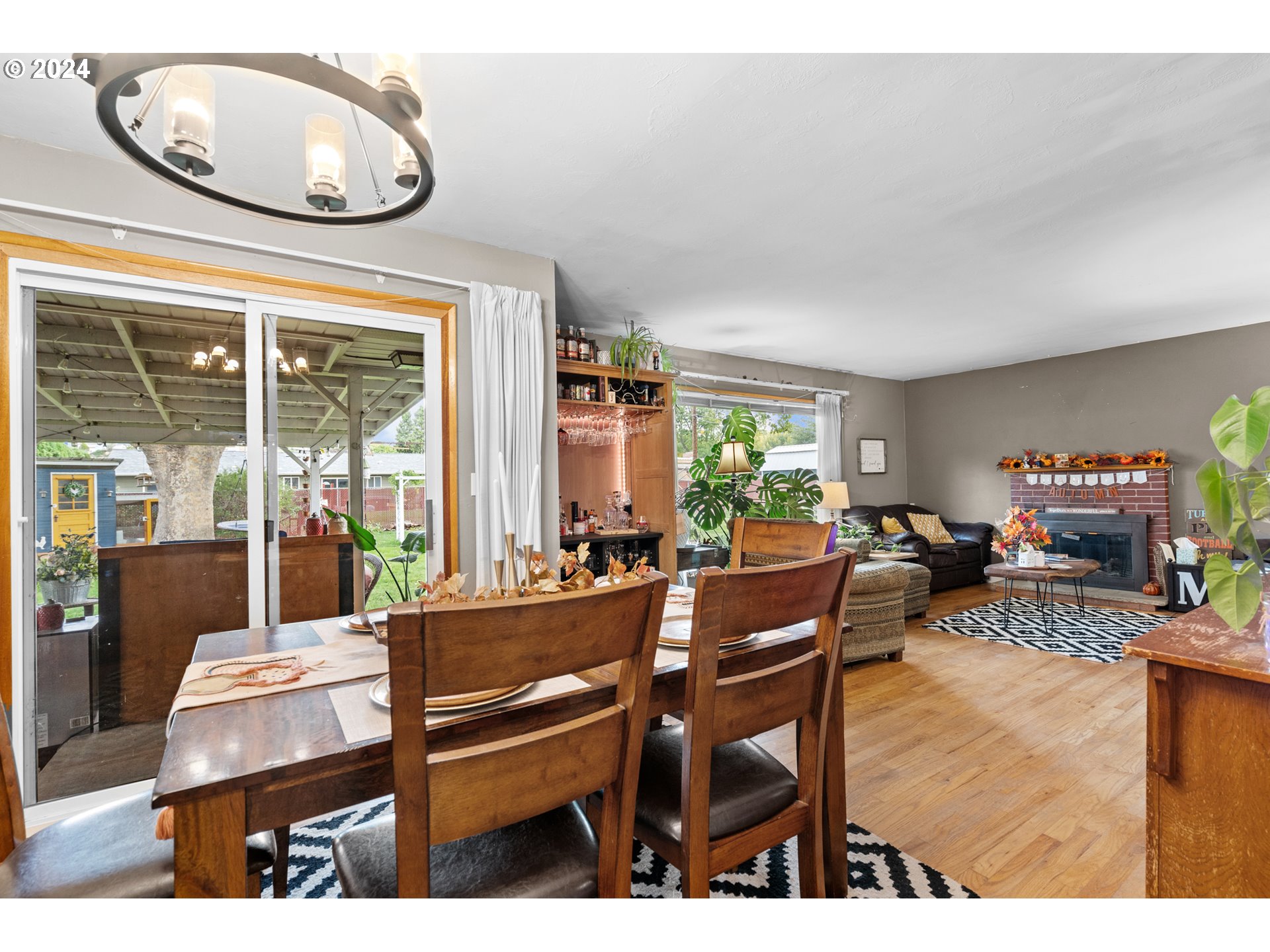 1338 Southwest 41st Street Pendleton, OR 97801 - Photo 14 of 40 a view of a dining room with furniture window and outside view