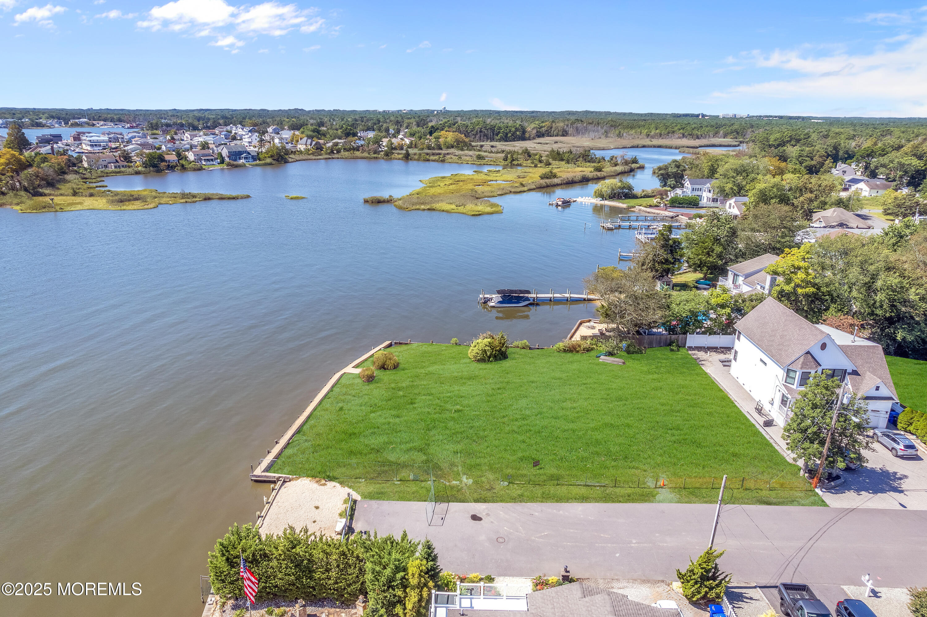 2 Cedar Tree Lane Toms River, NJ 08753 - Photo 29 of 37 an aerial view of a houses with outdoor space and ocean view