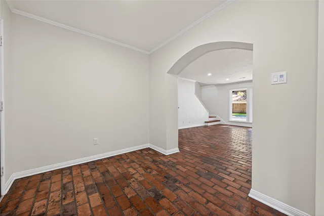 wooden floor in an empty room
