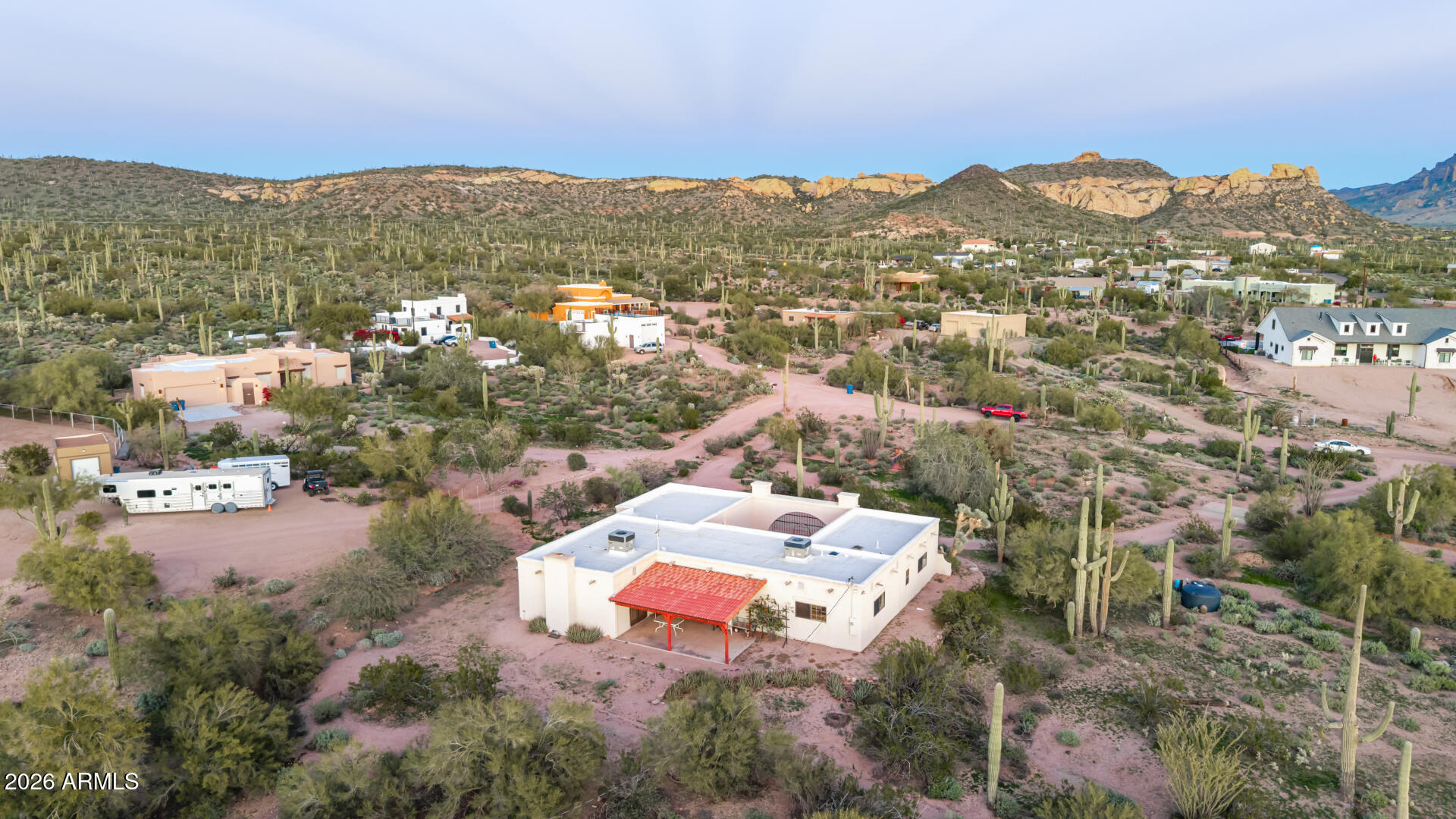 5496 North Arizona Road Apache Junction, AZ 85119 - Photo 44 of 49 Ariel View