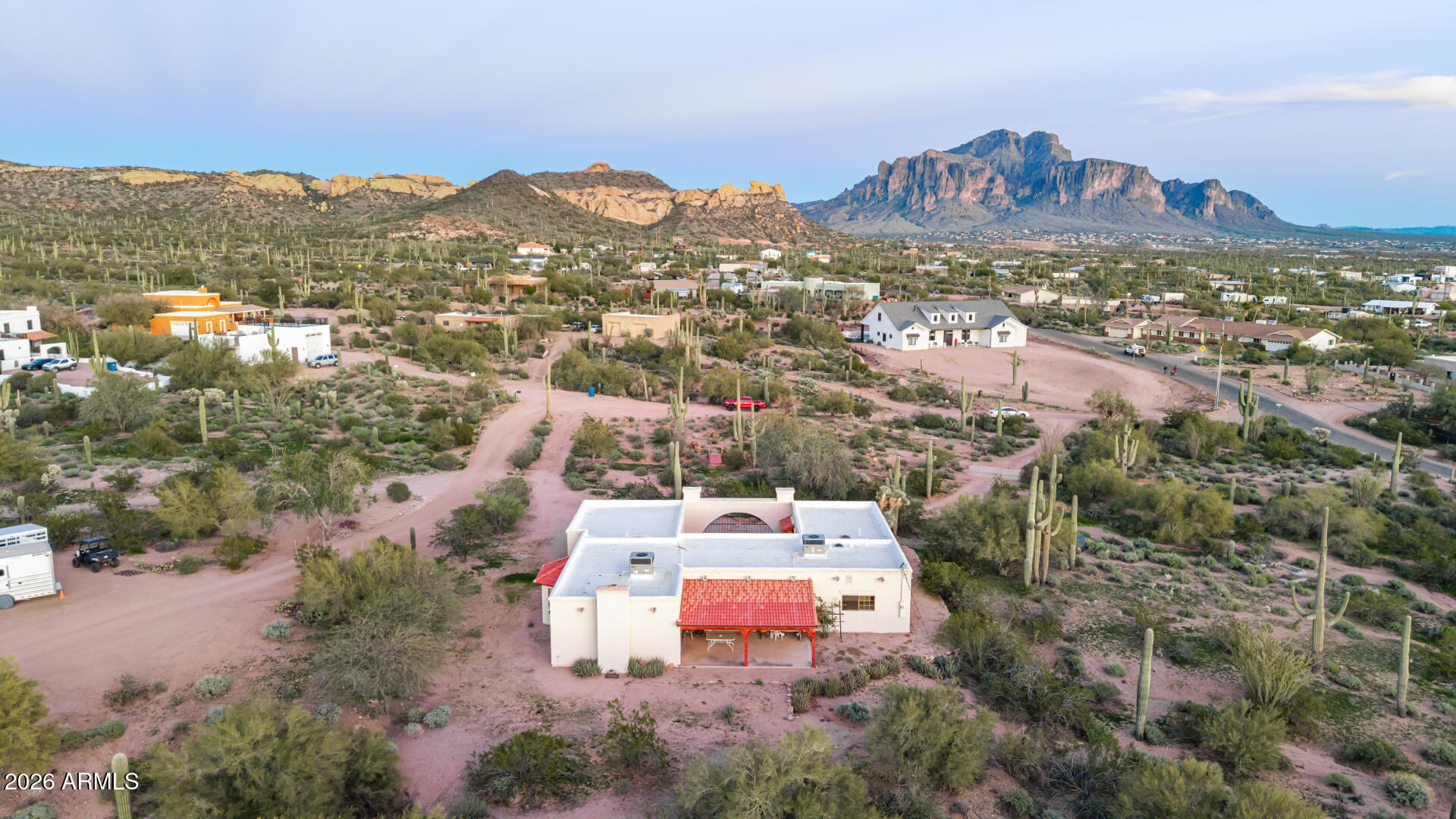 5496 North Arizona Road Apache Junction, AZ 85119 - Photo 45 of 49 Ariel View