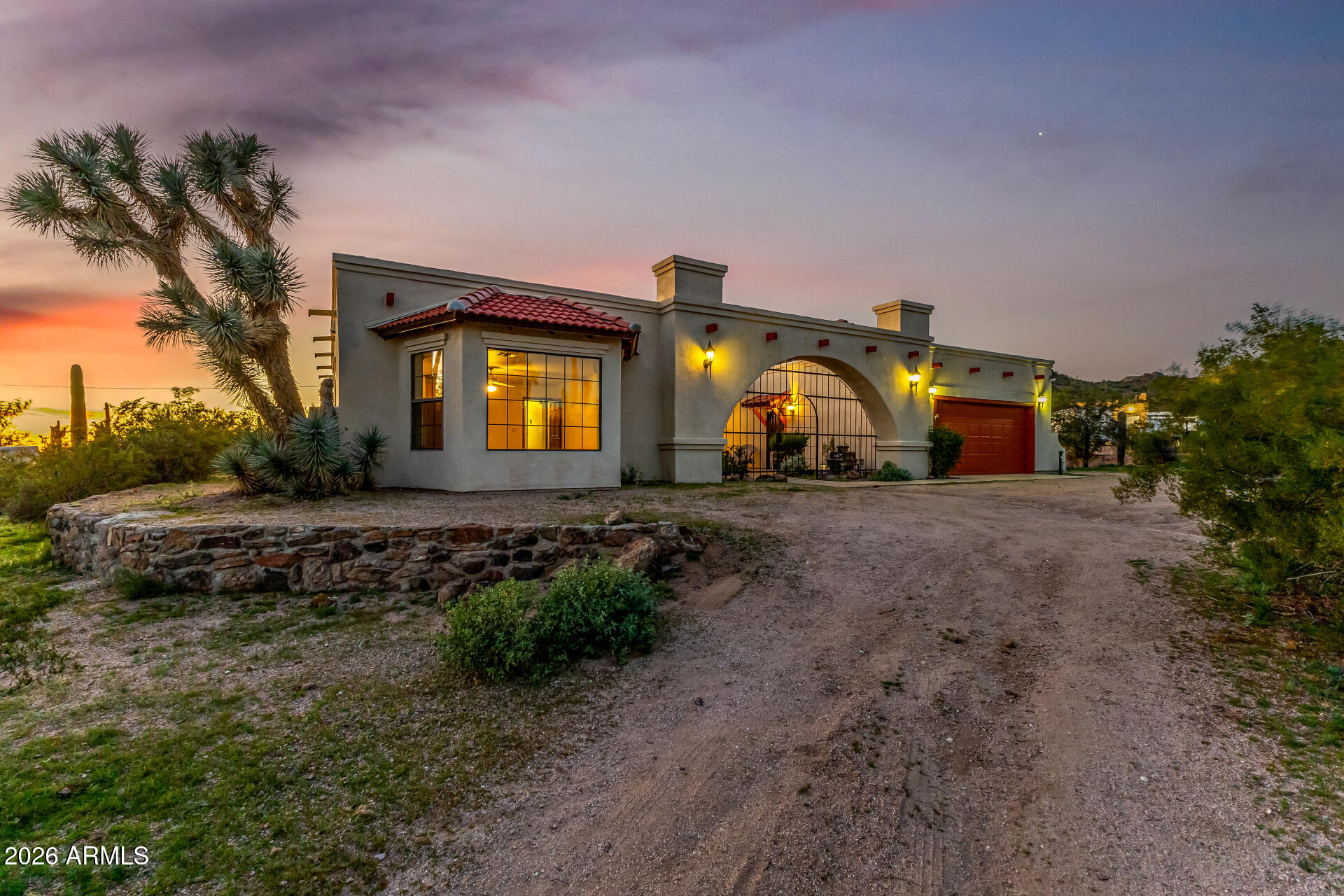 5496 North Arizona Road Apache Junction, AZ 85119 - Photo 48 of 49 Twilight Front